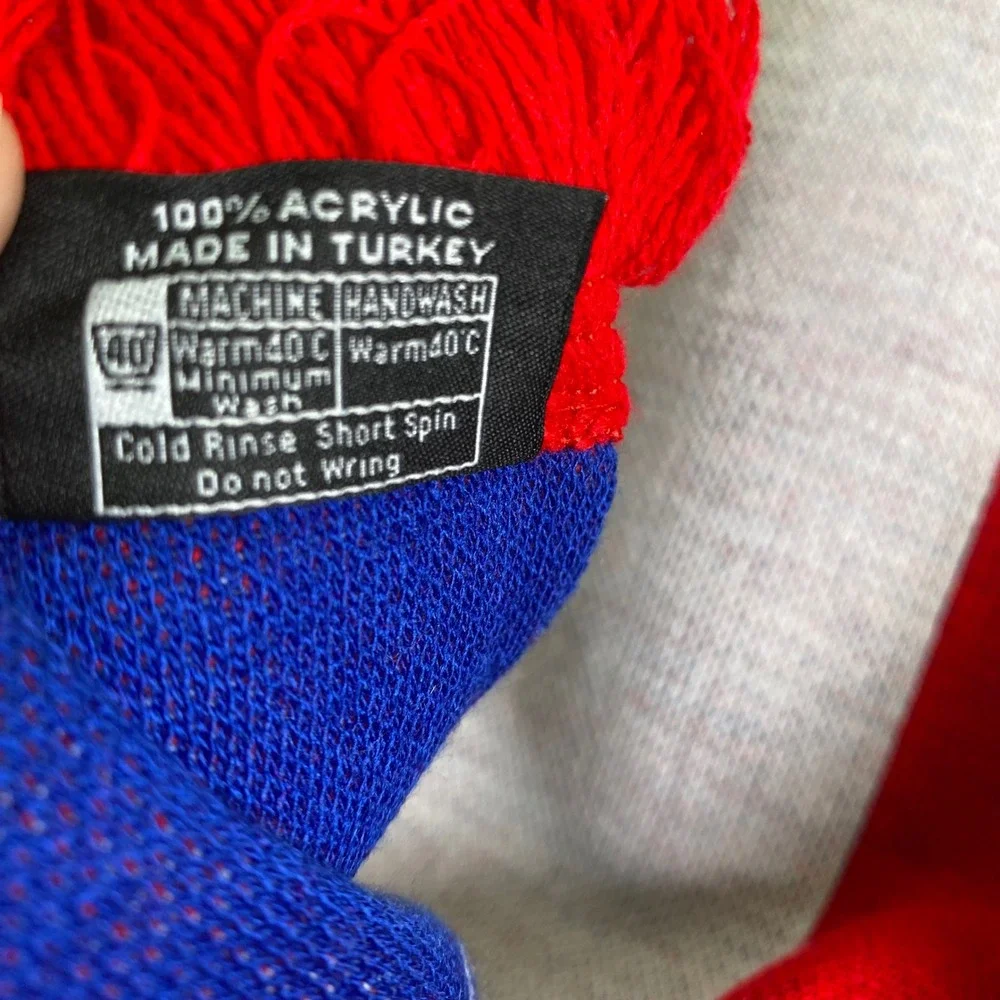 FC Dallas Scarf Made in‎ Texas Ruffneck MLS Soccer Fan Knit Pride USA Flag